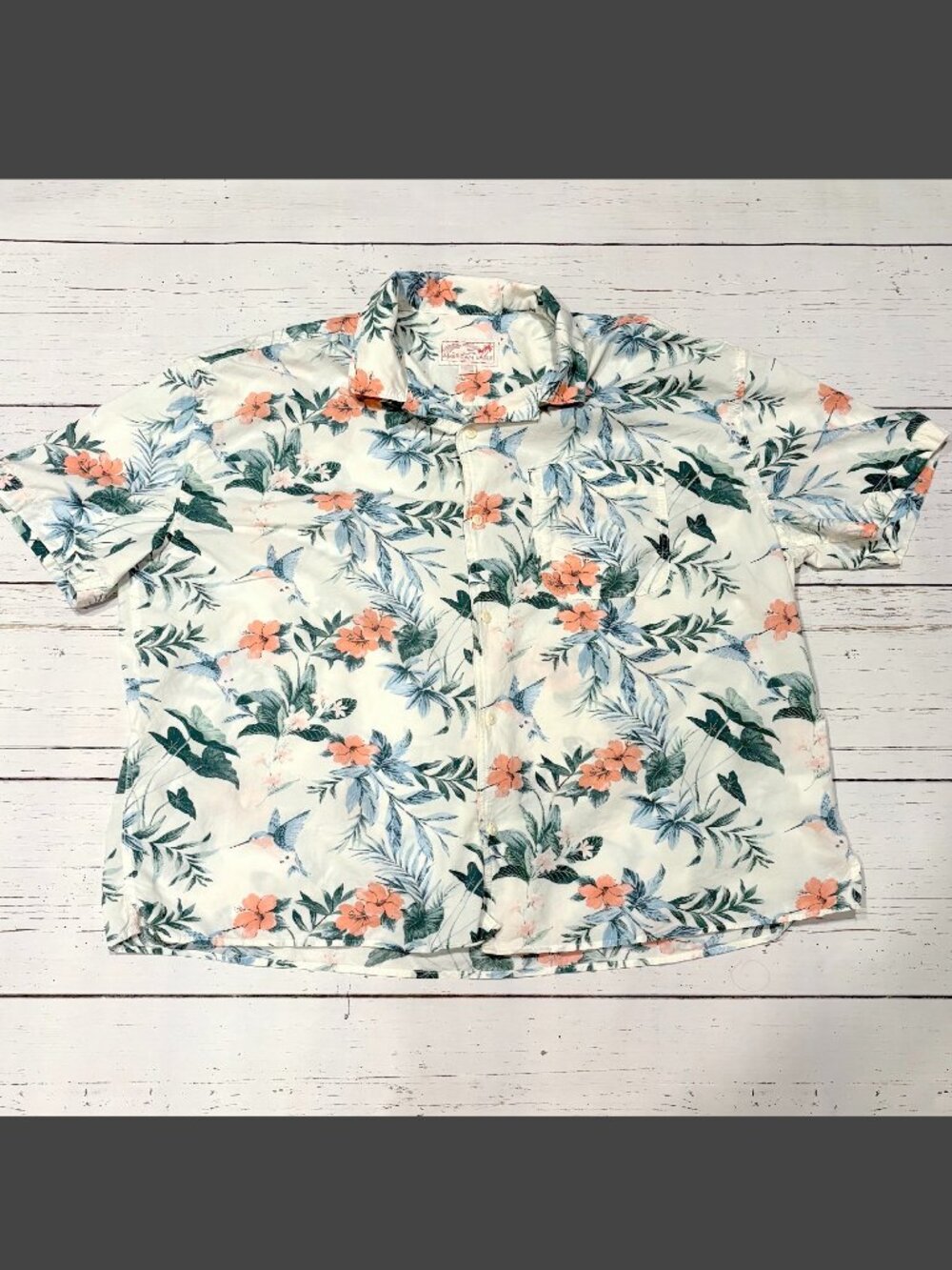 American Eagle Hawaiian Shirt - XL